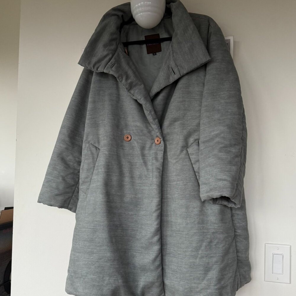 Choi Yen Ok Double Breasted Spring Pea Coat